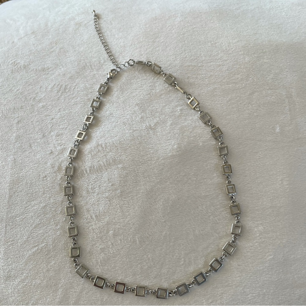 Silver necklace